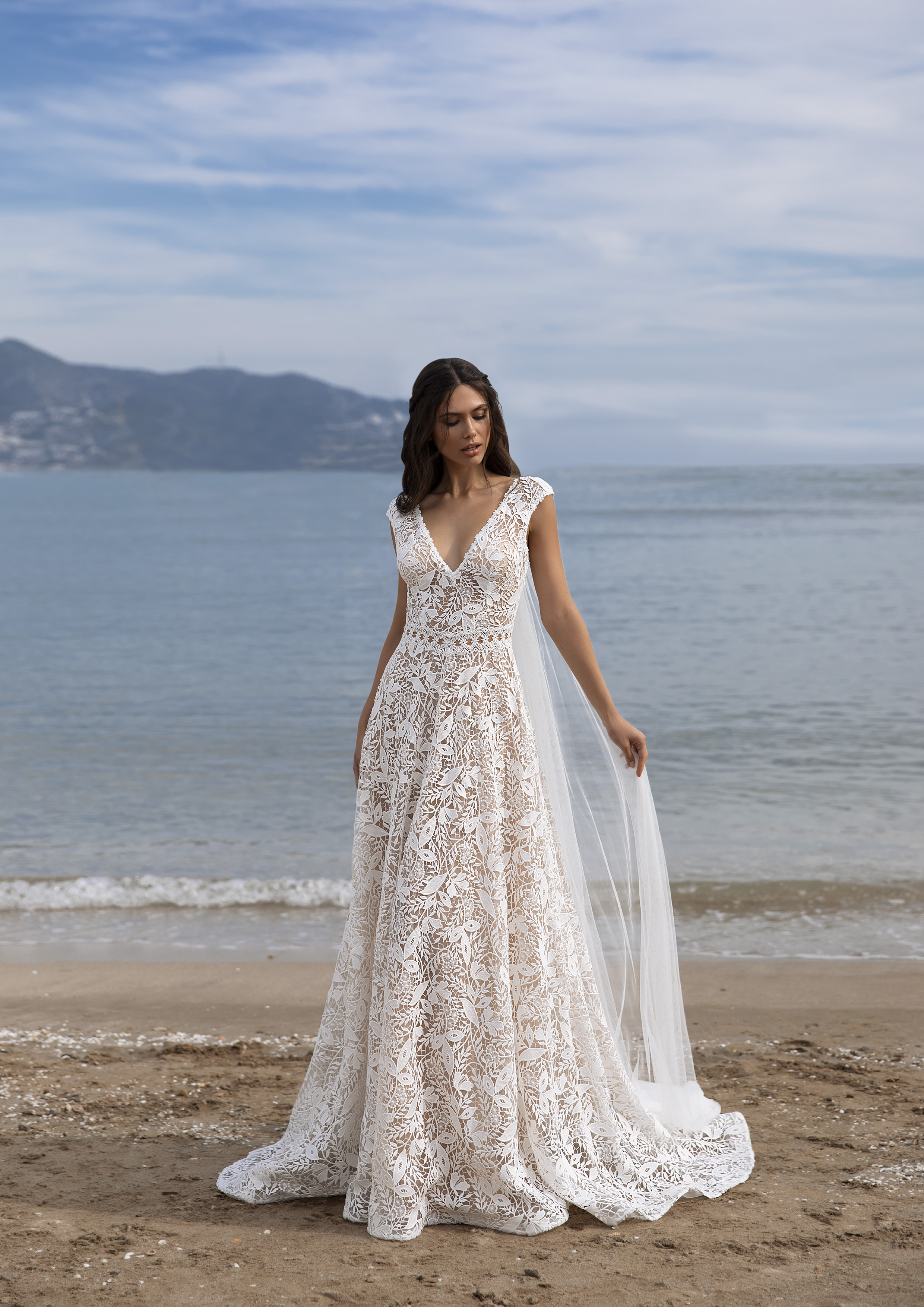 Vestido de noiva modelo Darnell da coleção Pronovias 2021 Cruise Collection