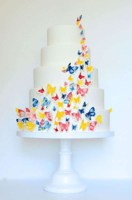 Inspiração para bolos de casamento originais e diferentes | Créditos: T Bakes