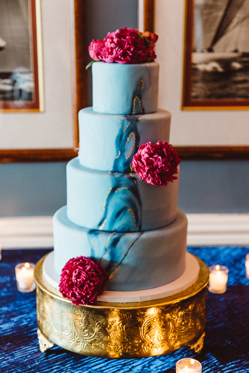 Inspiração para bolos de casamento de 4 andares | Créditos: Aster &amp; Olive Photography