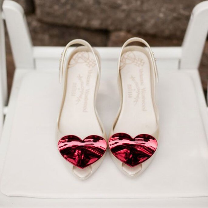As Melissa - marca brasileira de sapatos - já conquistaram as noivas.