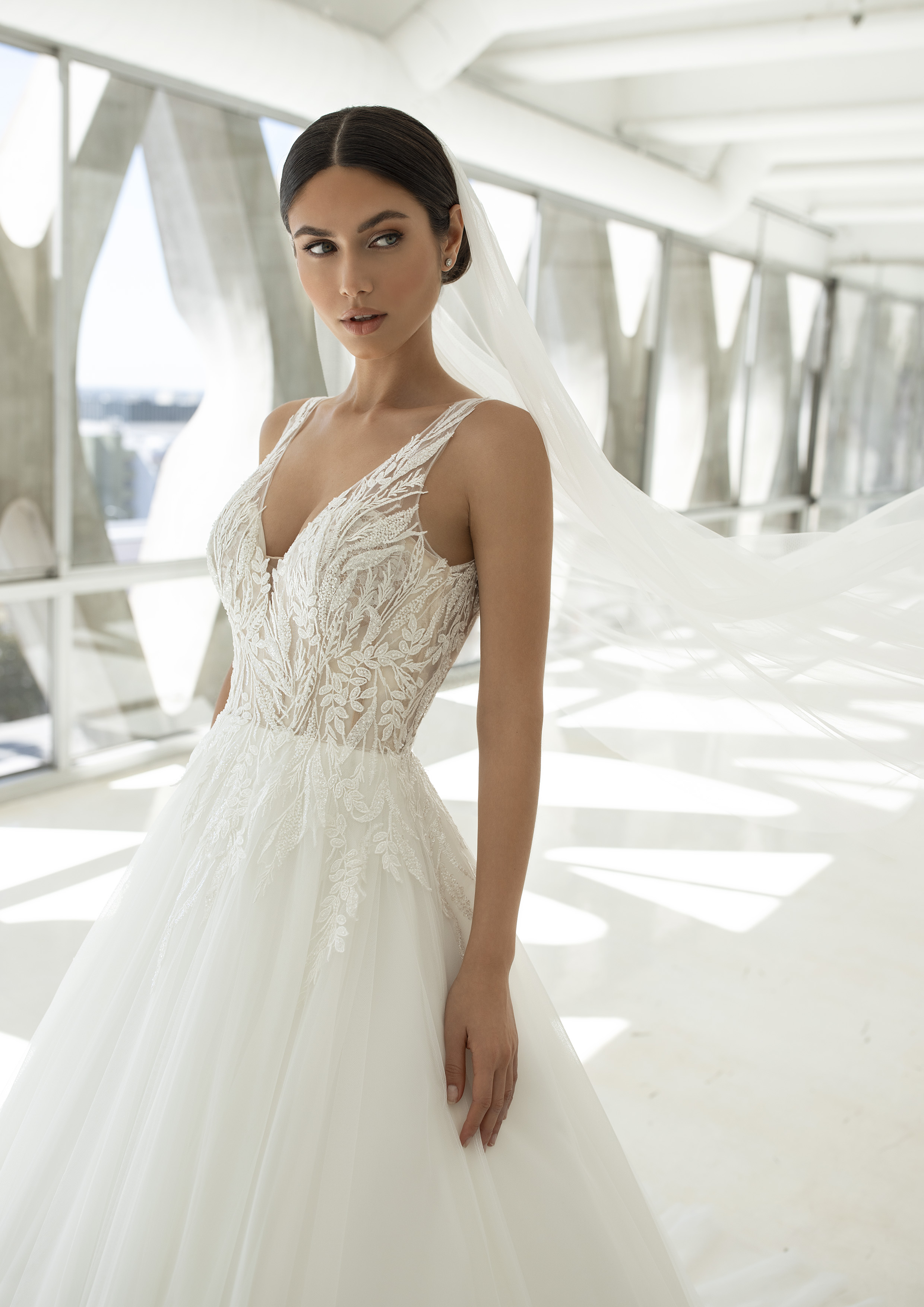 Vestido de noiva modelo Powell da coleção Pronovias 2021 Cruise Collection