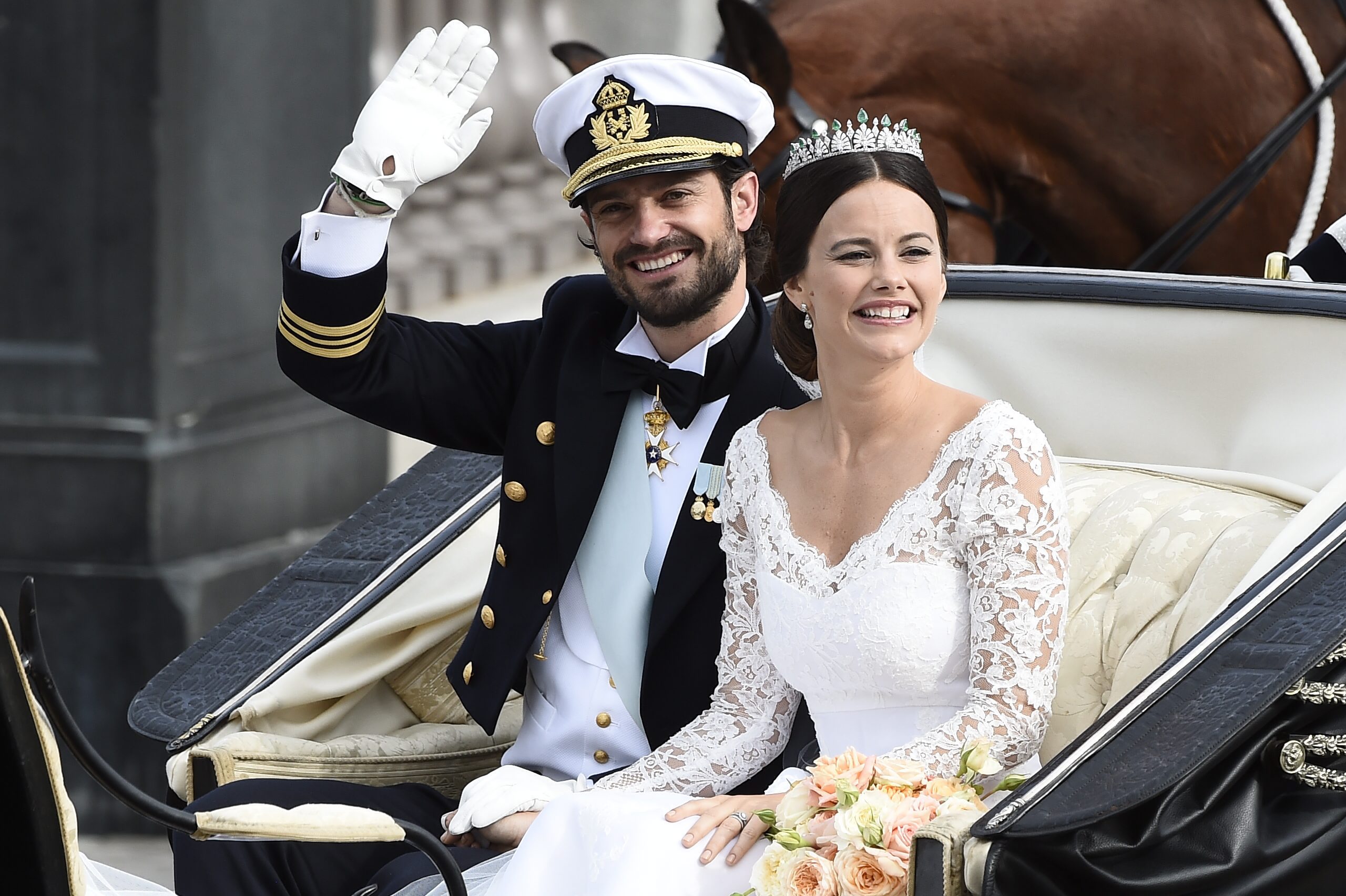 Príncipes Carlos Filipe e Sofia da Suécia. Foto: Gtres Online