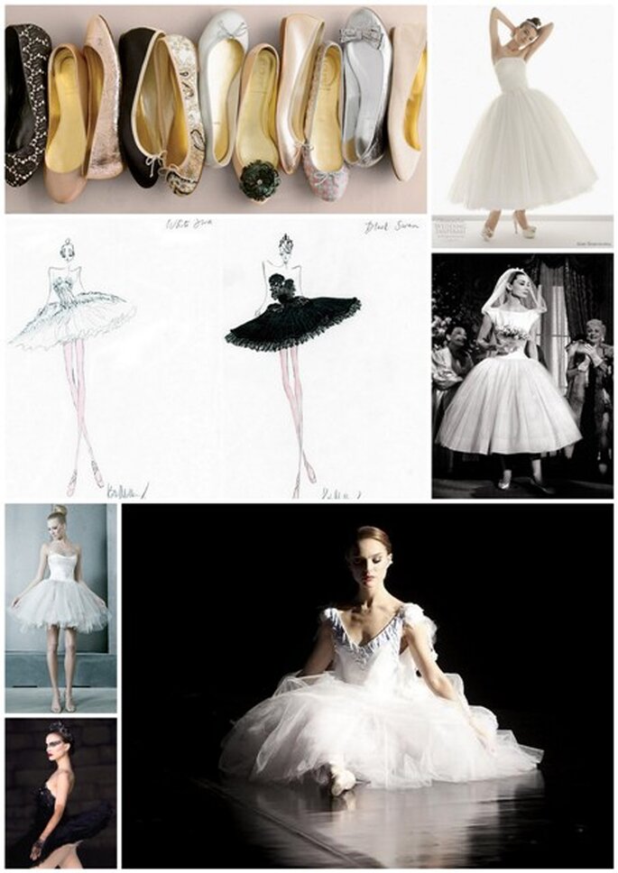 Vestidos de Noiva Bailarina - inspiração no filme "Cisne Negro"