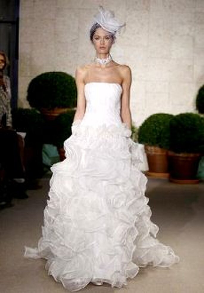 Colección de vestidos de novia Óscar de la Renta 2011