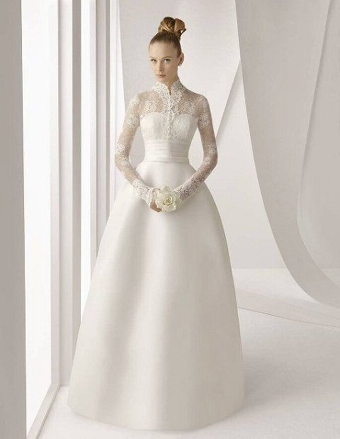 Vestido de Noiva Rosa Clará 2012 - Adorno