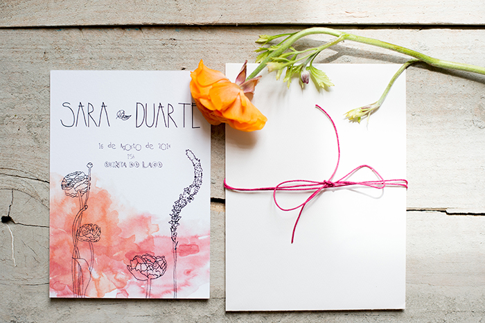 Convites de Casamento por Paper Moons with Diana Nobre