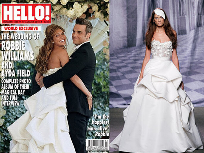 Casamento de Robbie Williams e Ayda Fields