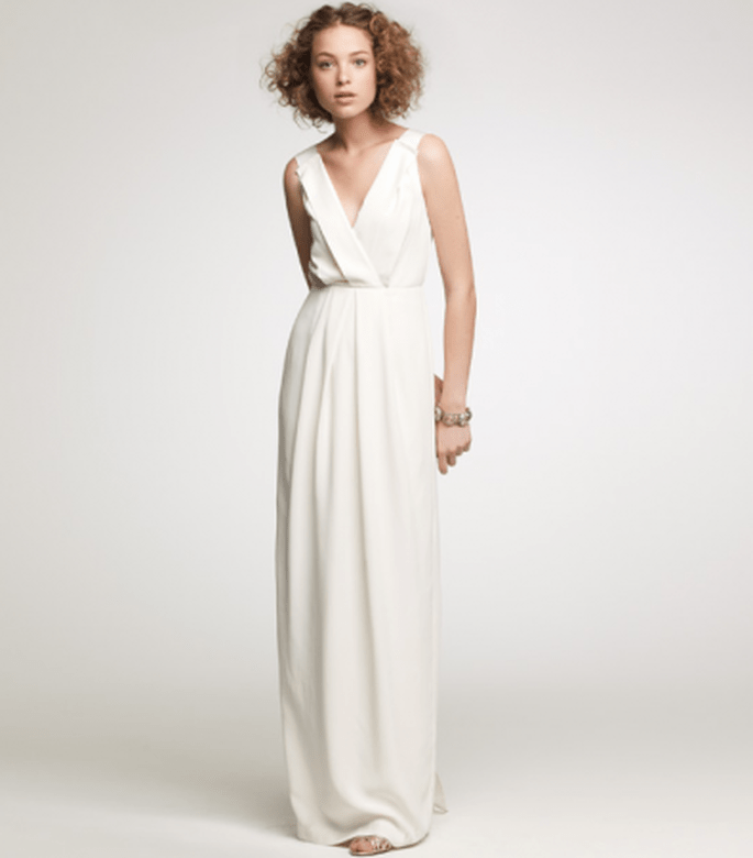 Washed Crepe Aveline Gown