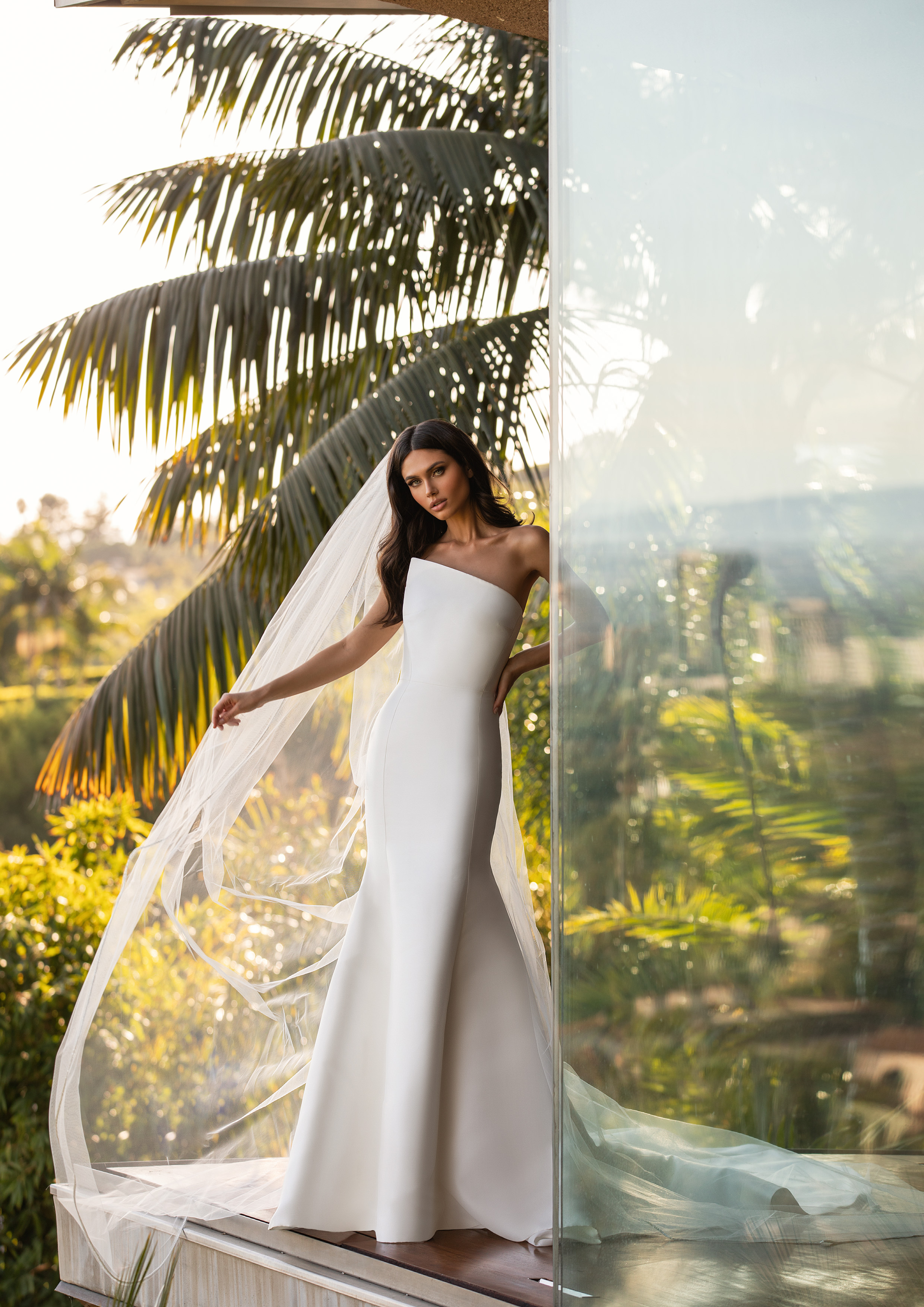 Vestido de noiva modelo Day da coleção Pronovias 2021 Cruise Collection