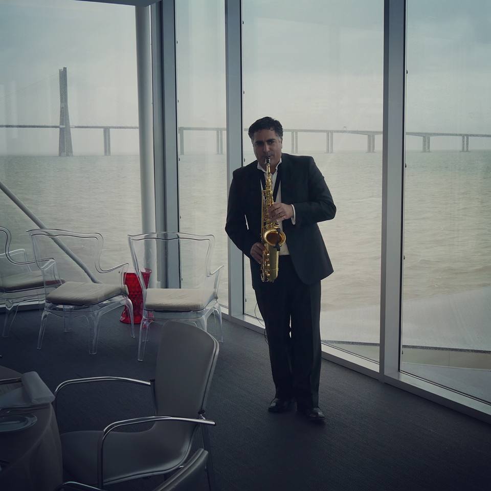 Saxofonista Gonçalo Ferreira