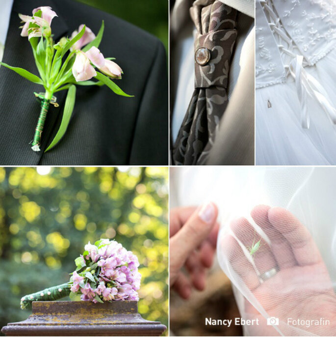 Um detalhe elegante e harmonizador na lapela do noivo: flores! A condizer com o bouquet da noiva, claro. Inspire-se nesta selecção de fotos.