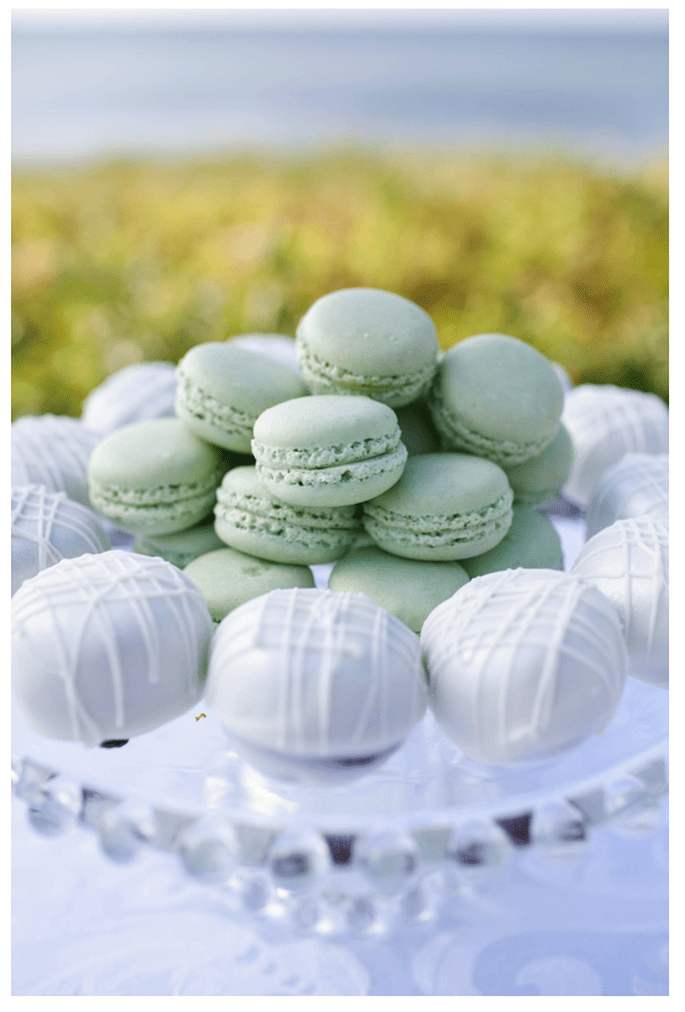 Macarons para el postre de tu boda - Foto Stacey Hedman