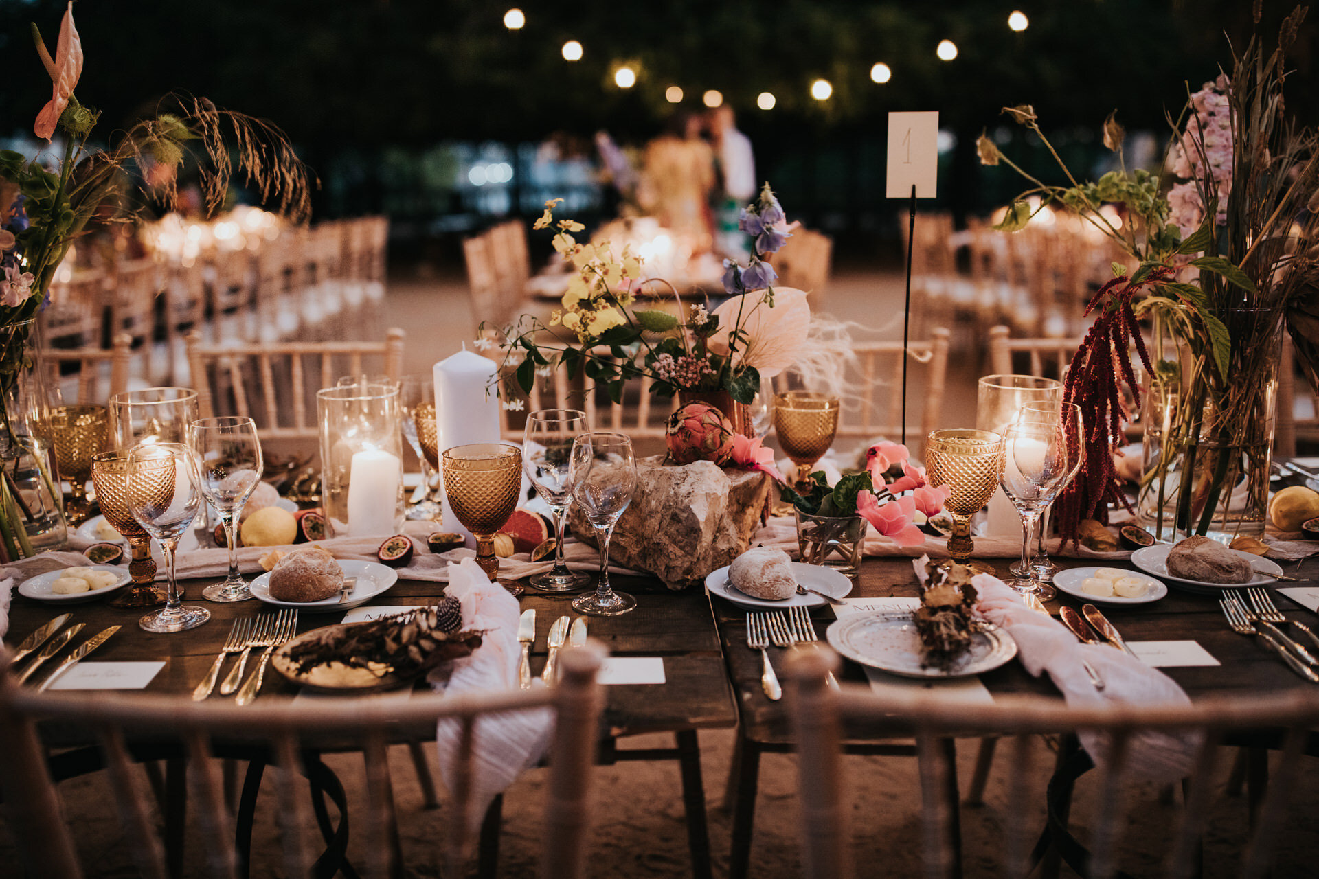 Mesa do banquete
