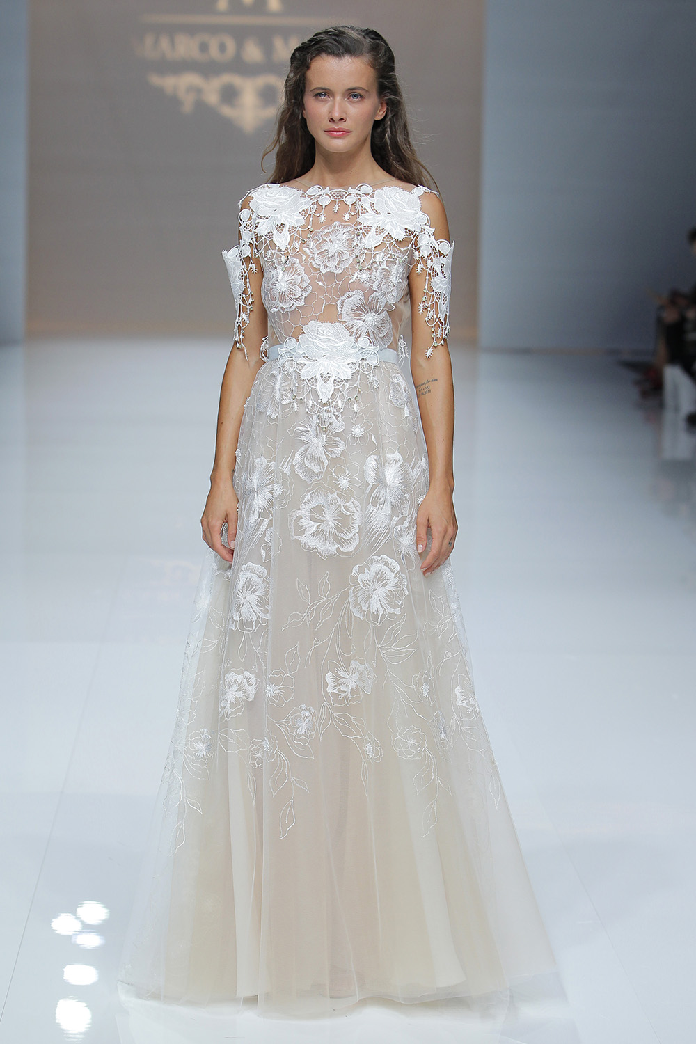 Marco & Maria. Créditos: Barcelona Bridal Fashion Week