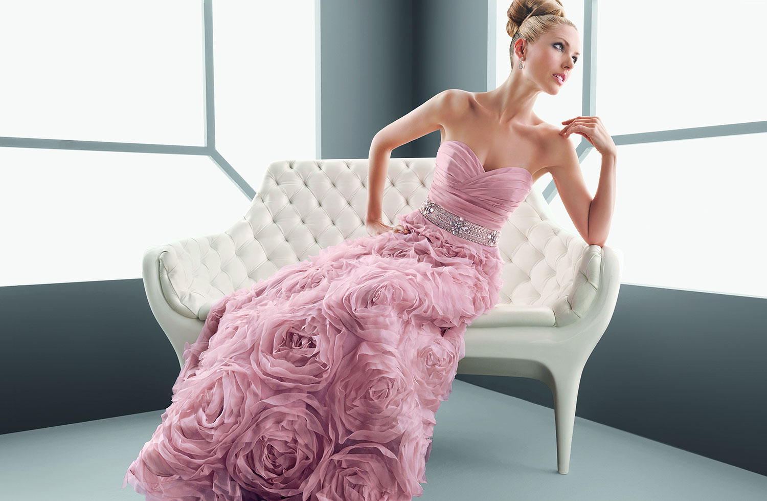 Vestido Rosa Clará