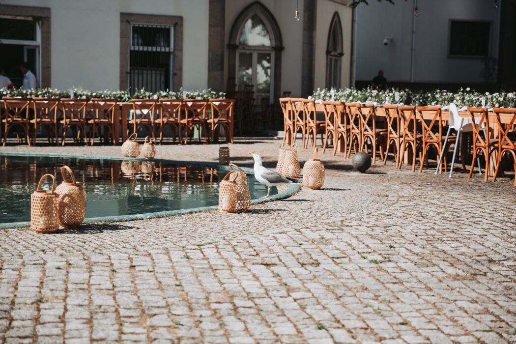 Decoração floral sustentável de casamento