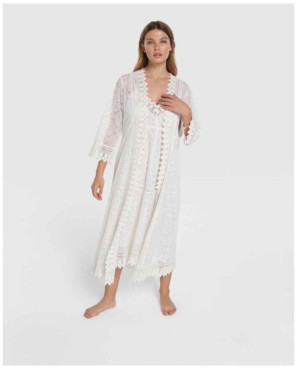 Moon River - Conjunto de noiva comprido robe e camisa de dormir no El Corte Inglés