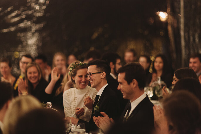 Un dulce casamiento íntimo con estilo vintage. Foto: Karen Kristian Photographer