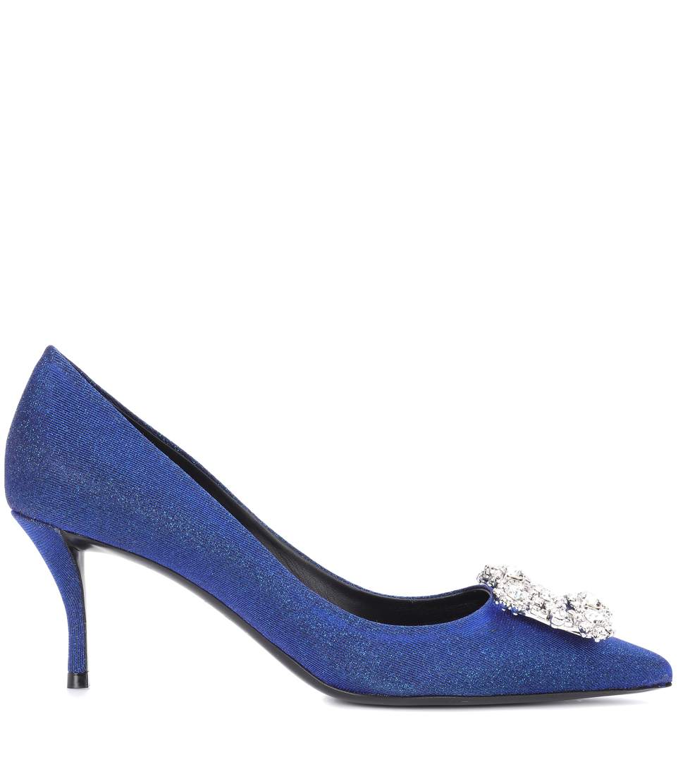 Modelo jóia azul klein de Roger Vivier (1.550 euros)