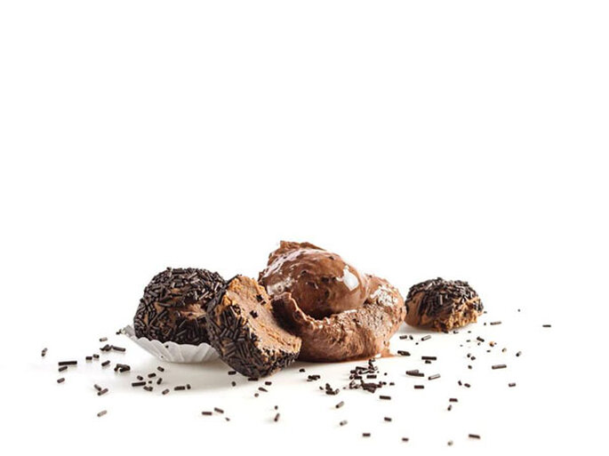 Gelado de Brigadeiro. Foto Santini