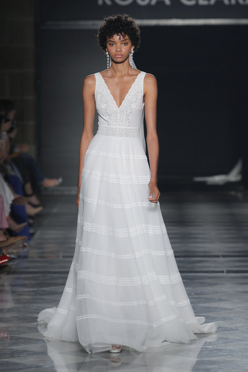 Rosa Clará. Credits: Barcelona Bridal Fashion Week