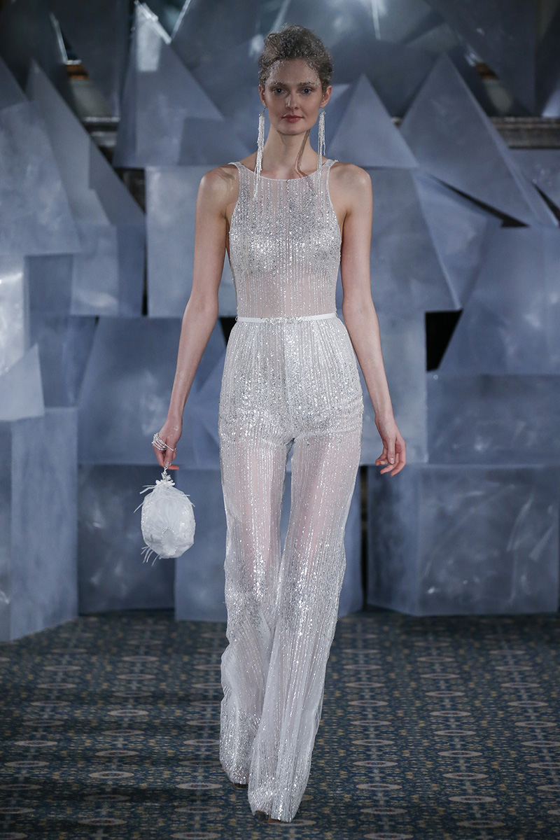 Mira Zwillinger. Créditos: New York Bridal Fashion Week  April2018