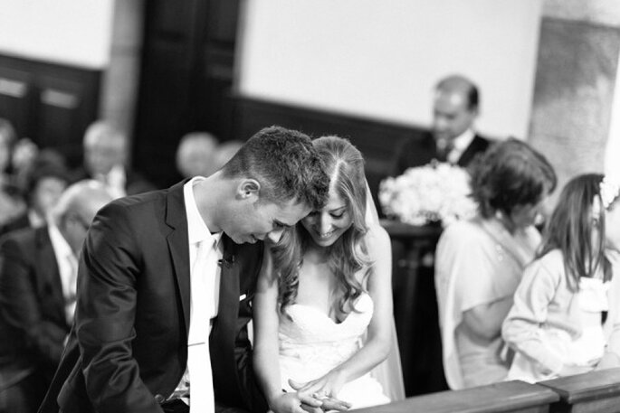 Boda romántica en Portugal. Foto: André Teixeira, Brancoprata