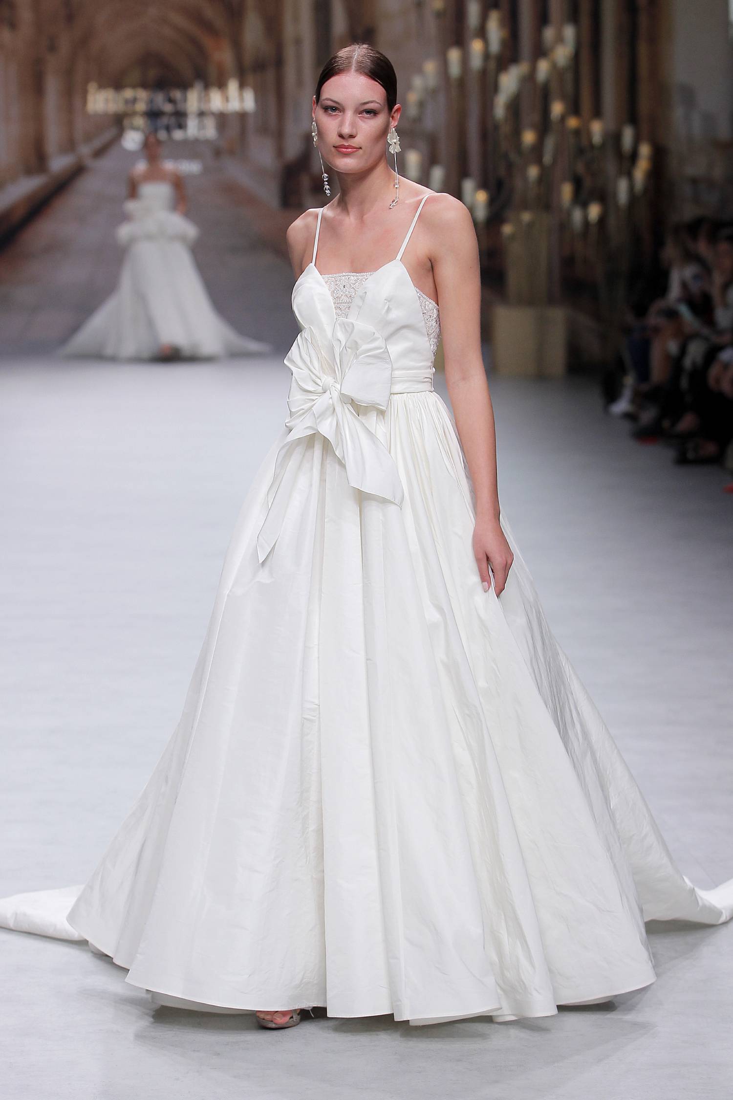 Inmaculada Garcia. Credits: Valmont Barcelona Bridal Fashion Week