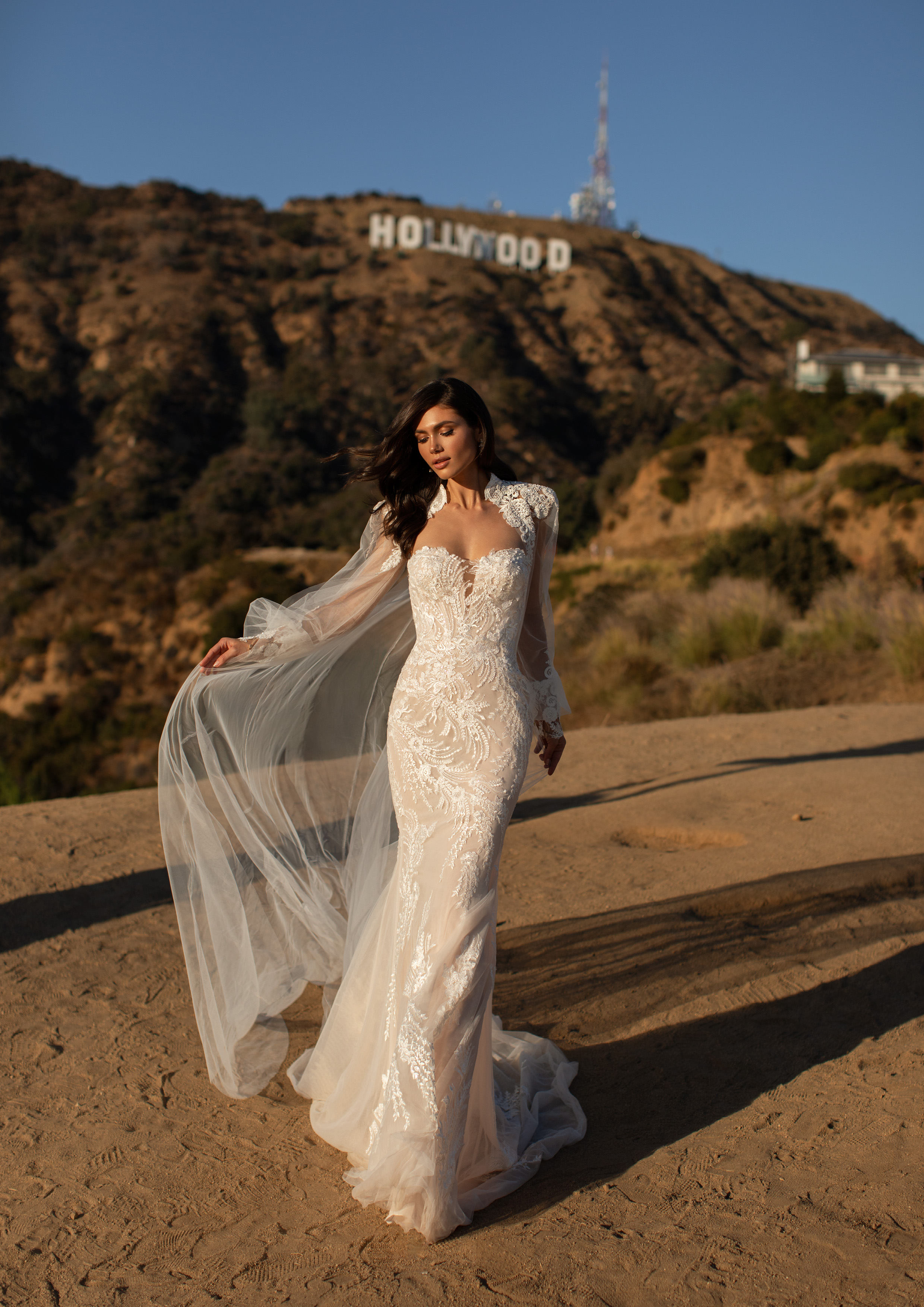 Vestido de noiva modelo MacClaine da coleção Pronovias 2021 Cruise Collection