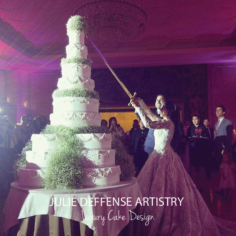 Julie Deffense Artistry - Luxury Wedding Cakes