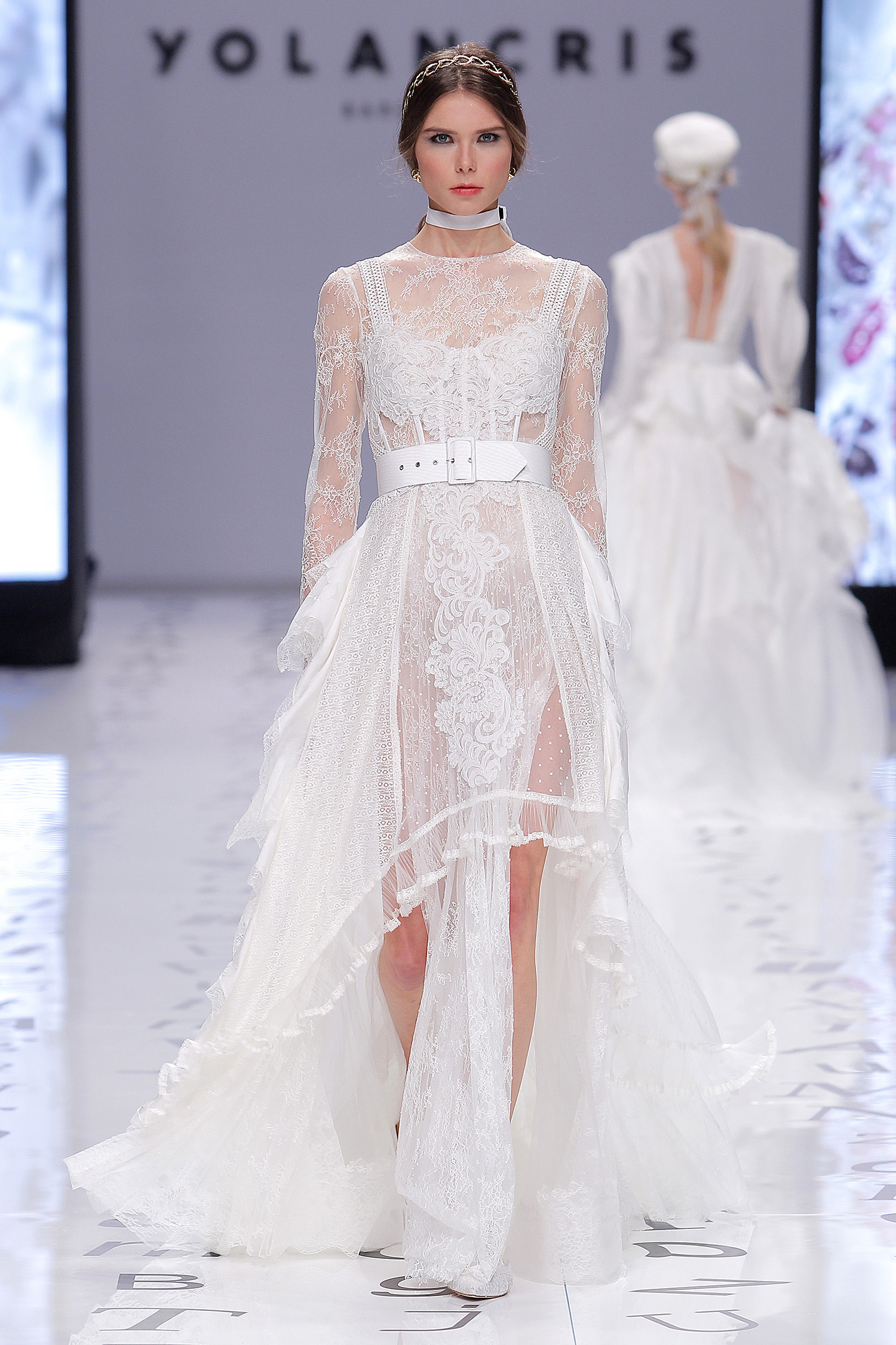 YolanCris. Credits: Barcelona Bridal Fashion Week