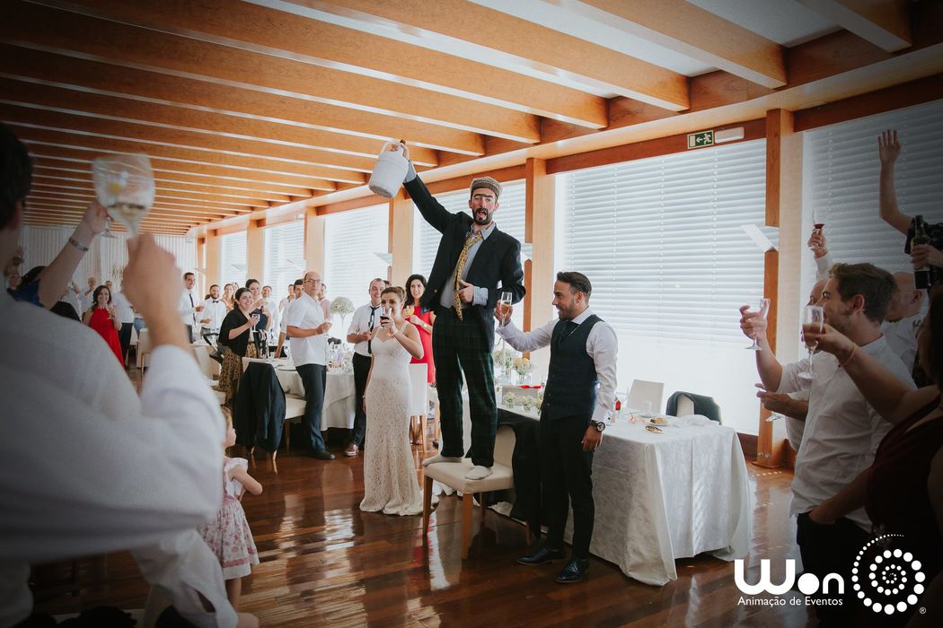 Animação de casamento