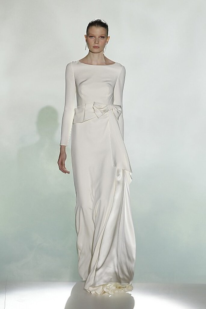 Foto: Ugo Camera / BARCELONA BRIDAL WEEK
<a href="http://zankyou.9nl.de/k3g6">Descubra a nova colecção 2015 de Rosa Clará</a>