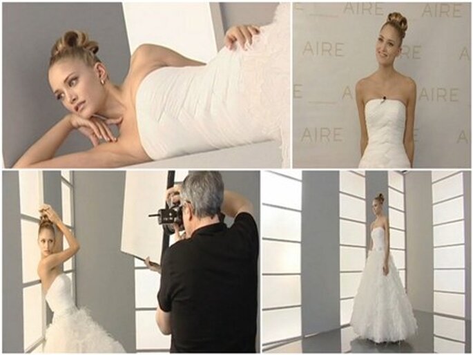 Colecção vestidos de noiva Aire 2012