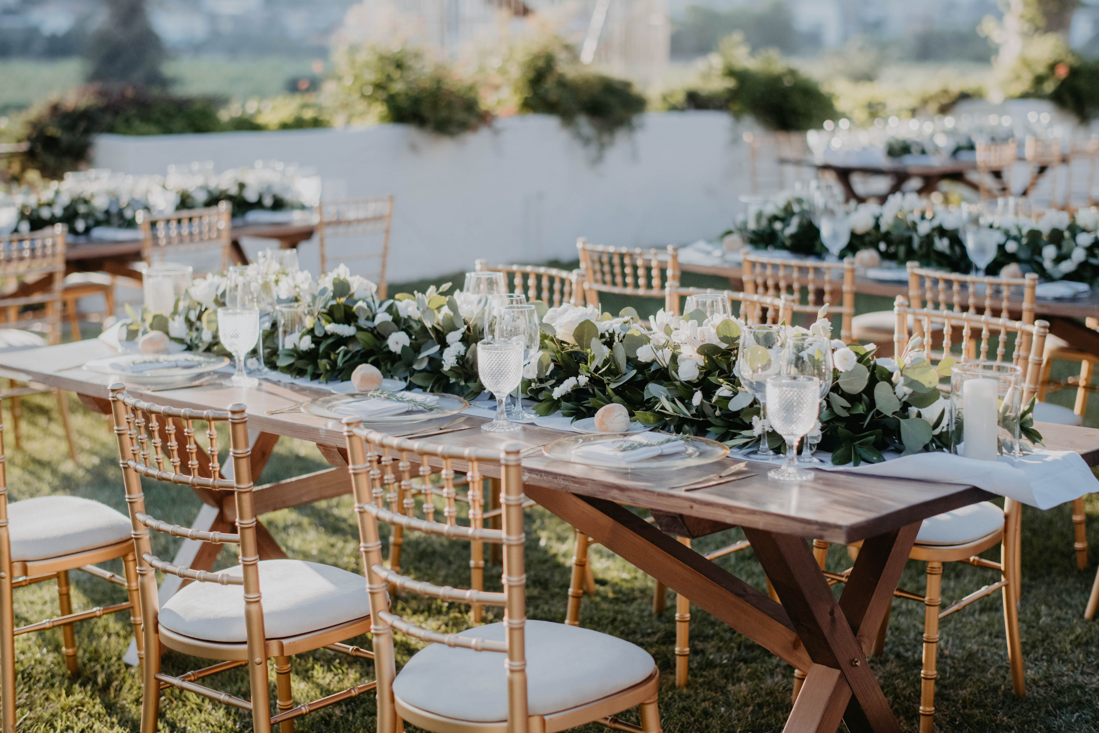 decoração casamento ao ar livre