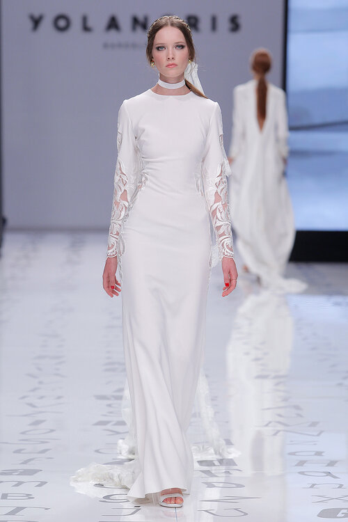 YolanCris. Credits: Valmont Barcelona Bridal Fashion Week