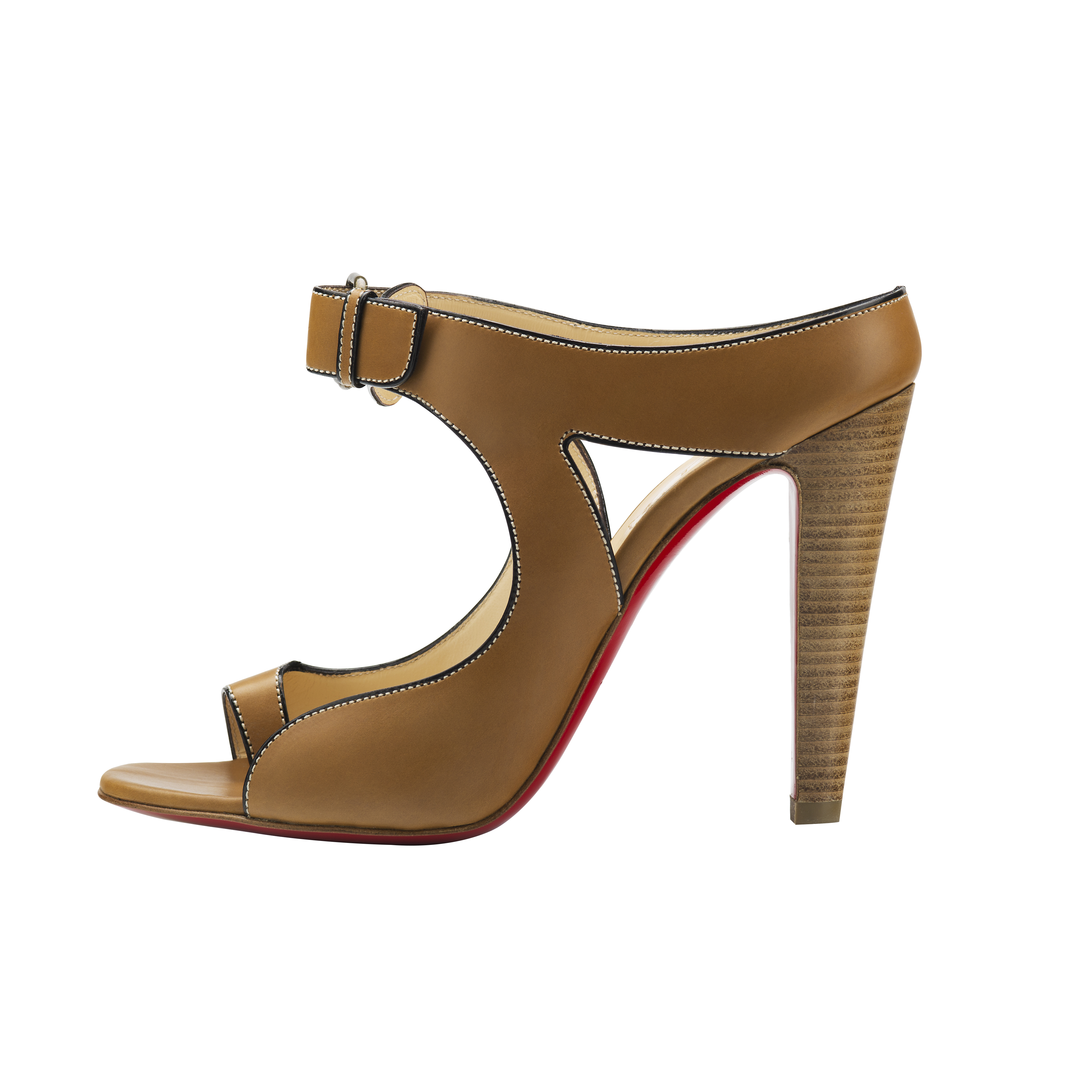 Christian Louboutin Ciceronica 100 Calf Noisette.