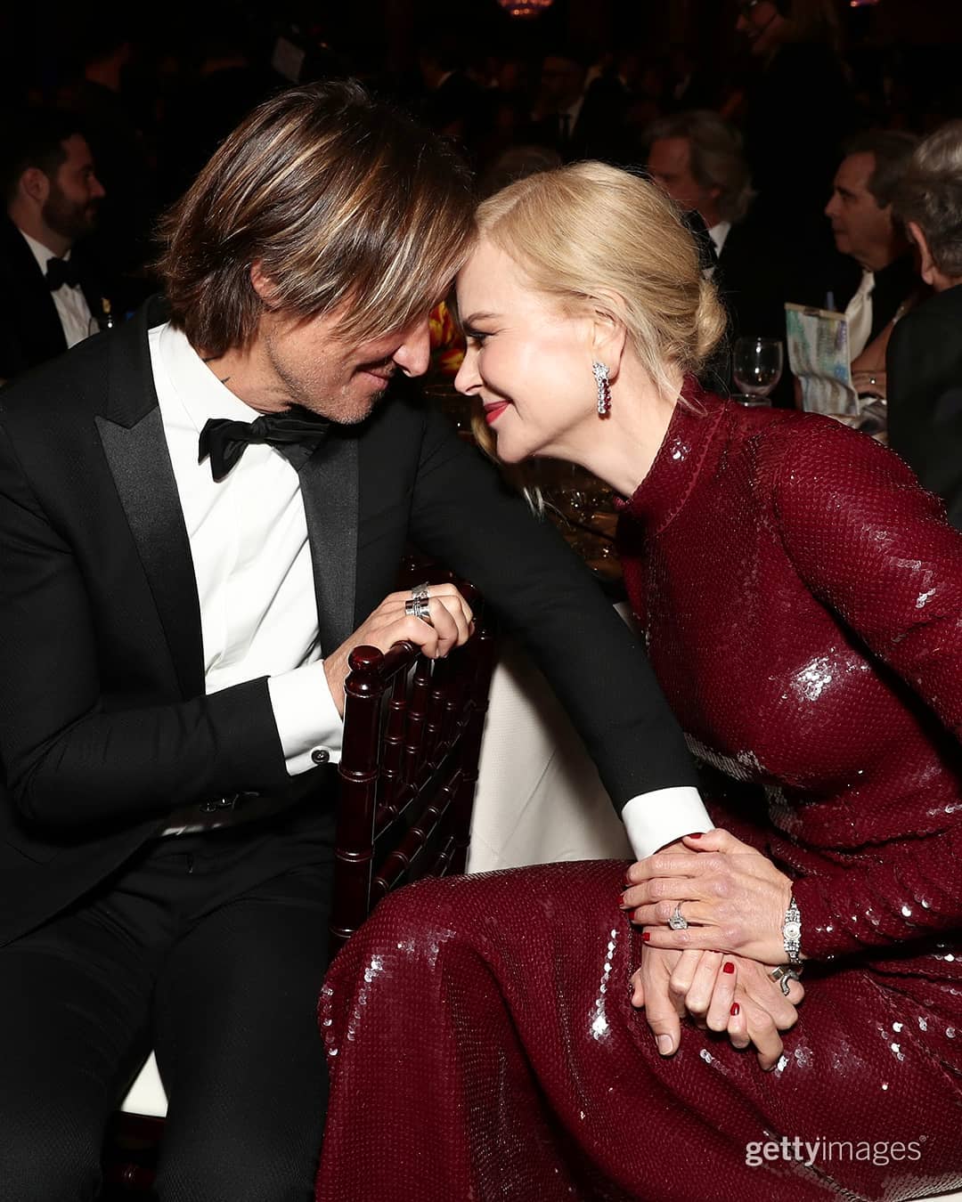 Nicole Kidman e Keith Urban via Instagram @gettyentertainment
