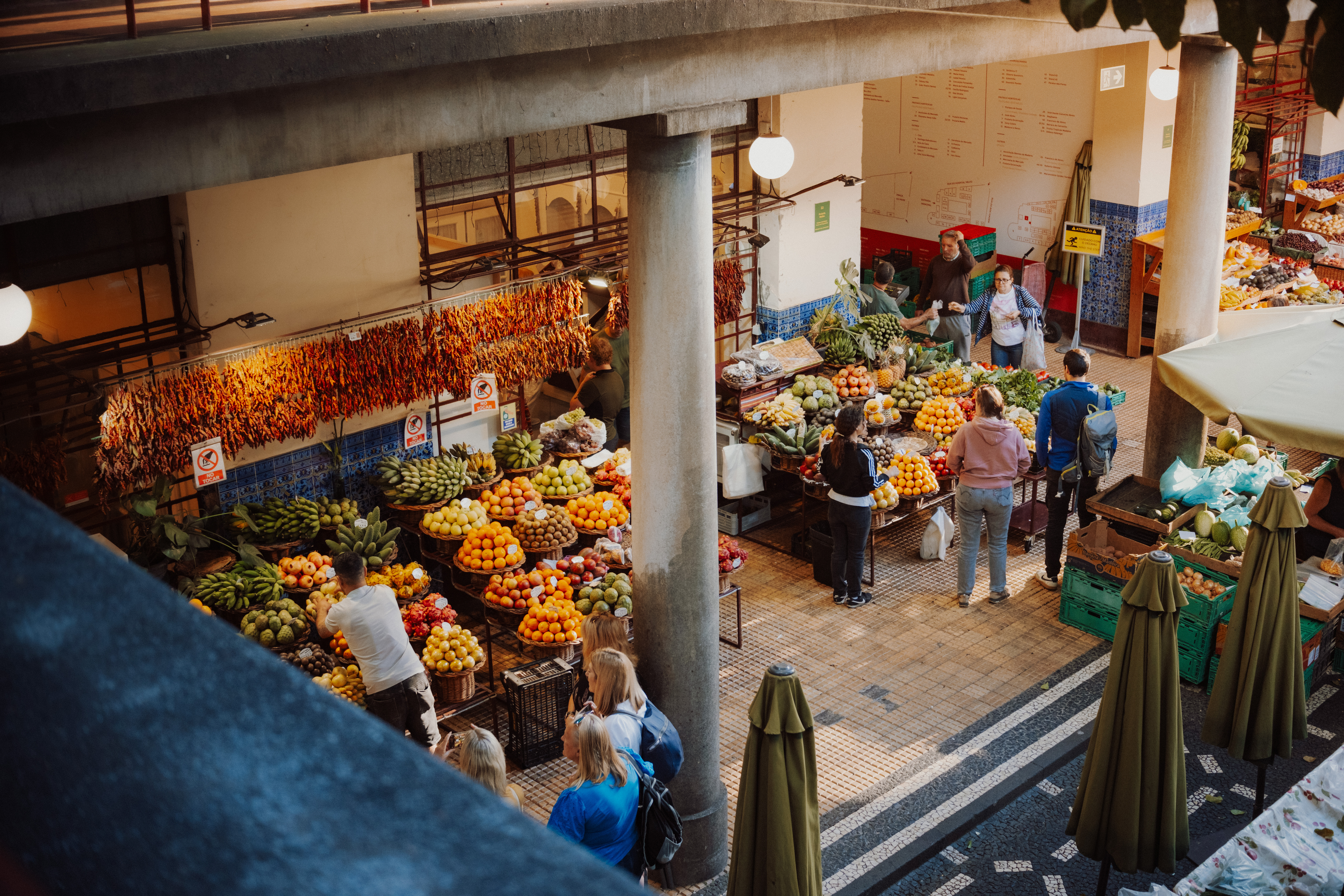 Mercado Municipal do Funchal. Emily Endean Photography