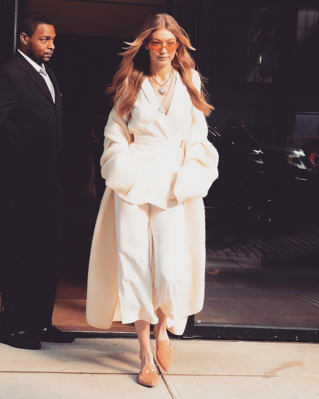 Gigi Hadid ( Jim Carrey em "A Máscara").Foto IG