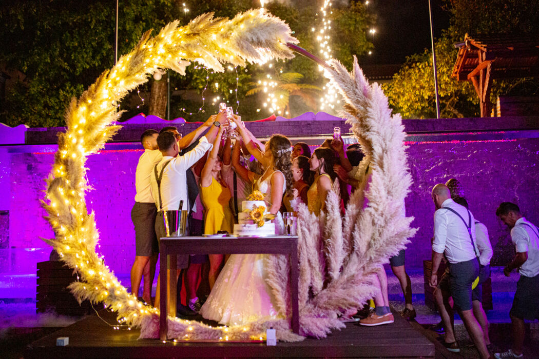 Animação de casamento