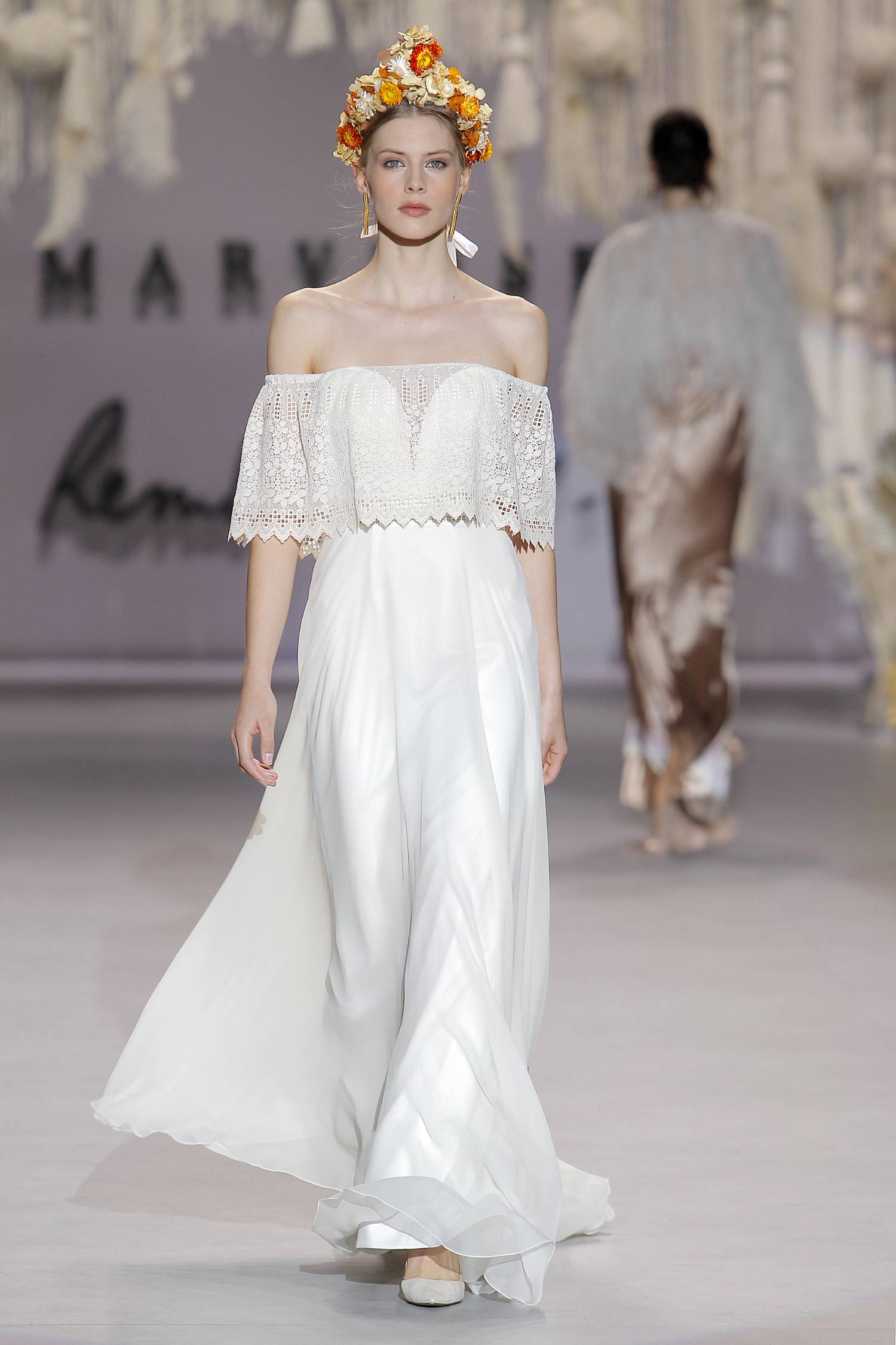 Marylise by Rembo Styling. Credits: Barcelona Bridal Fashion Week