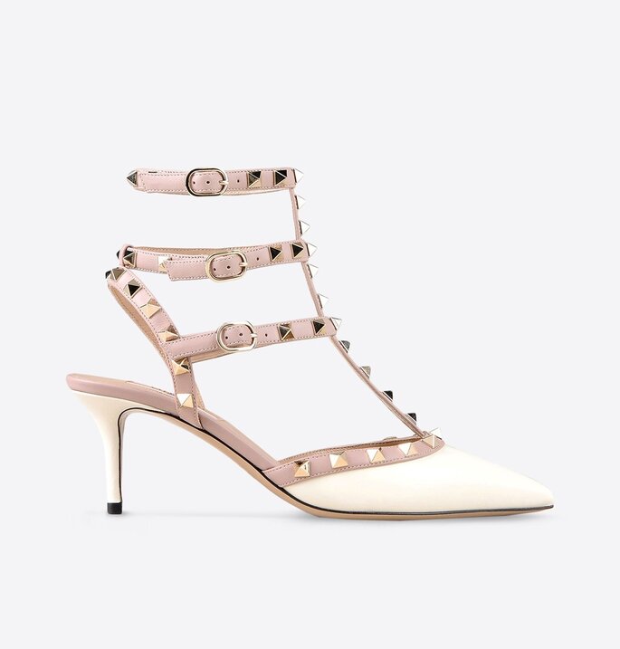 Rockstud ankle strap, Valentino.