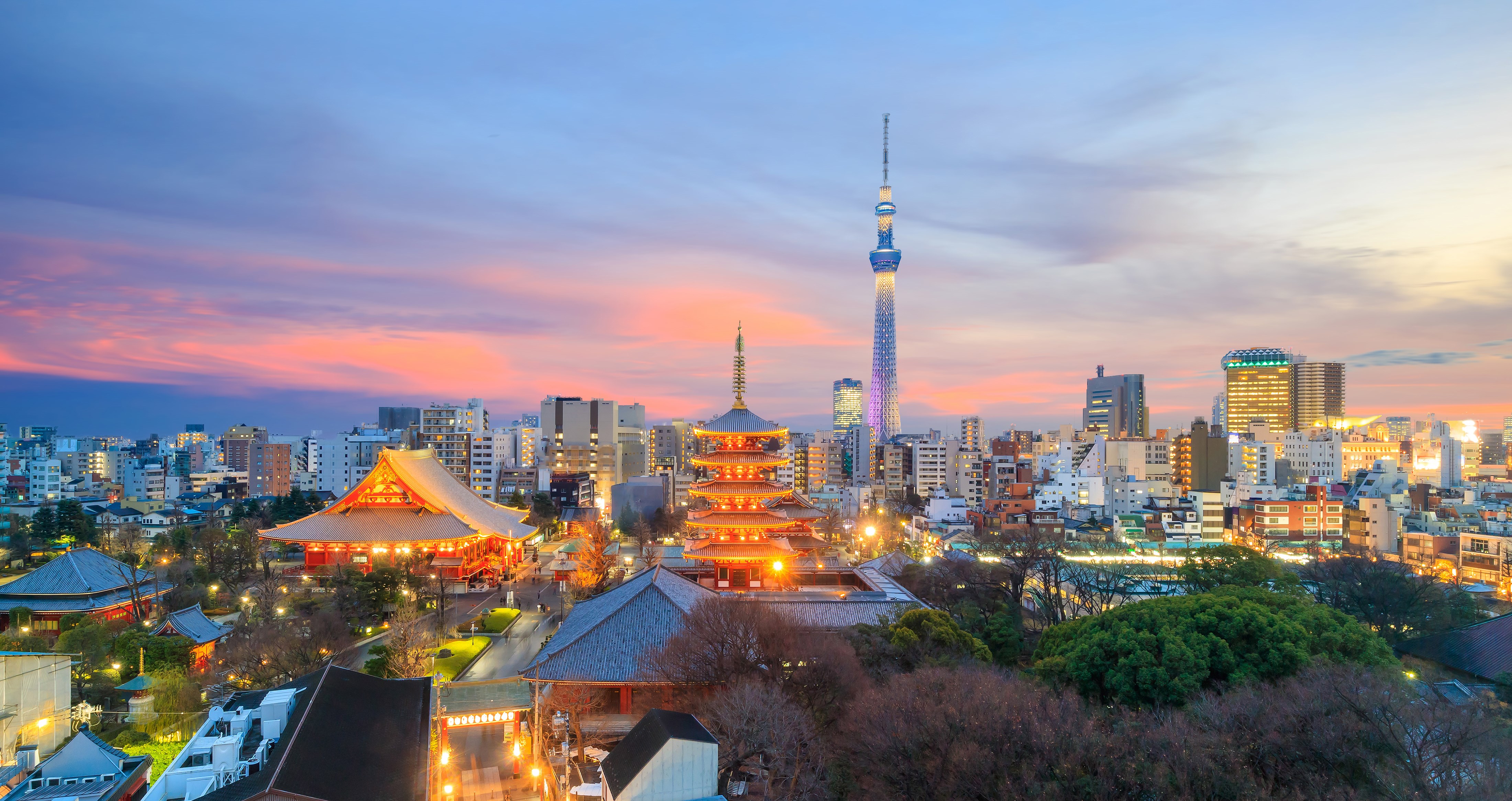  tokyo skyline