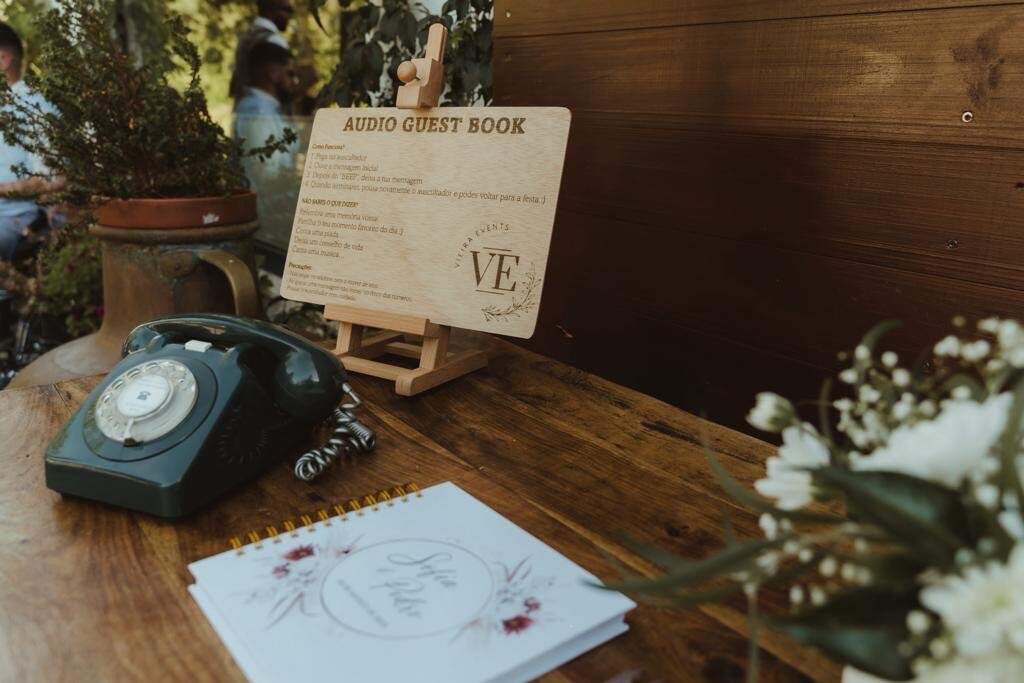 Vieira Events - Audio Guest Book