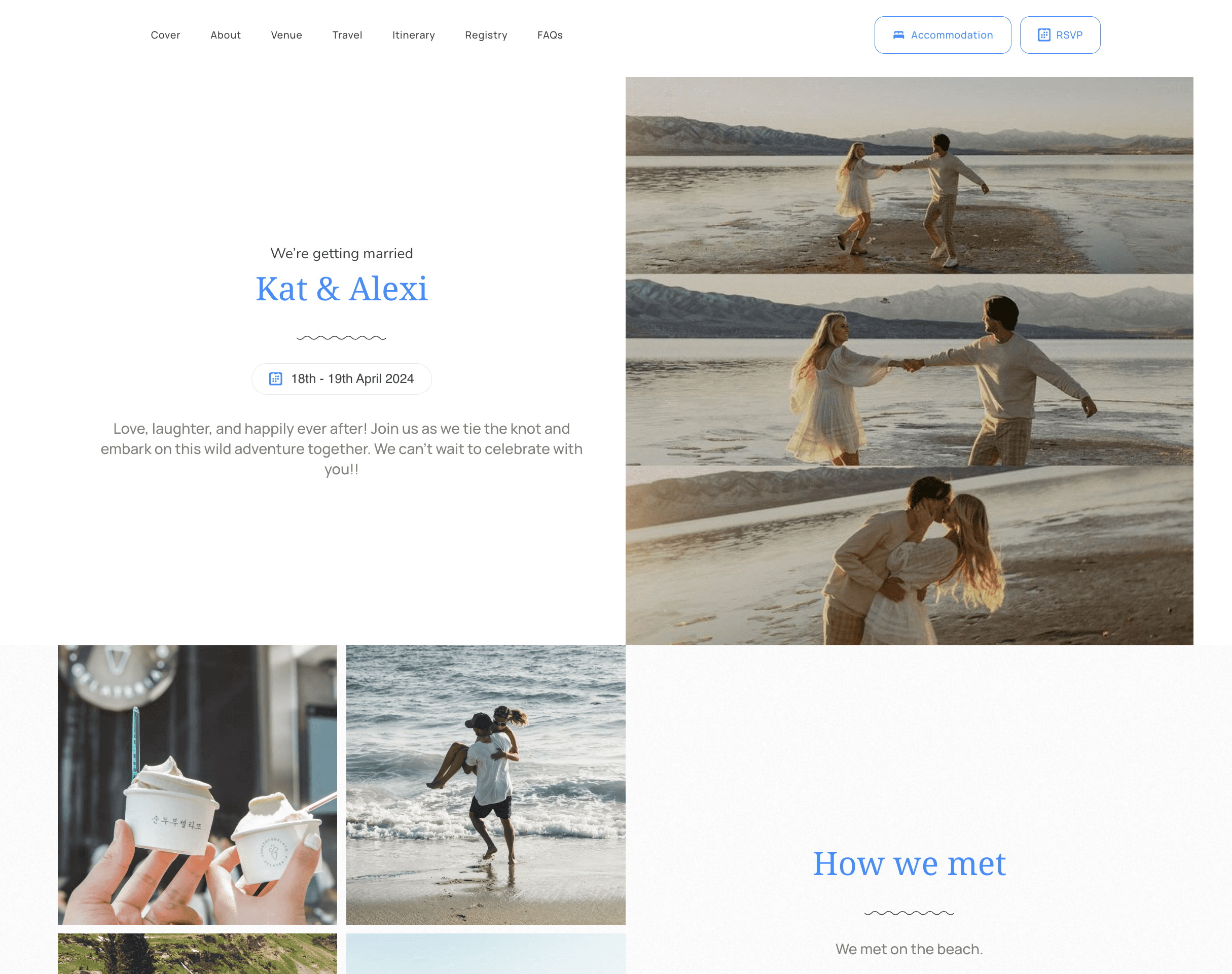 Destination wedding website: why you absolutely need one