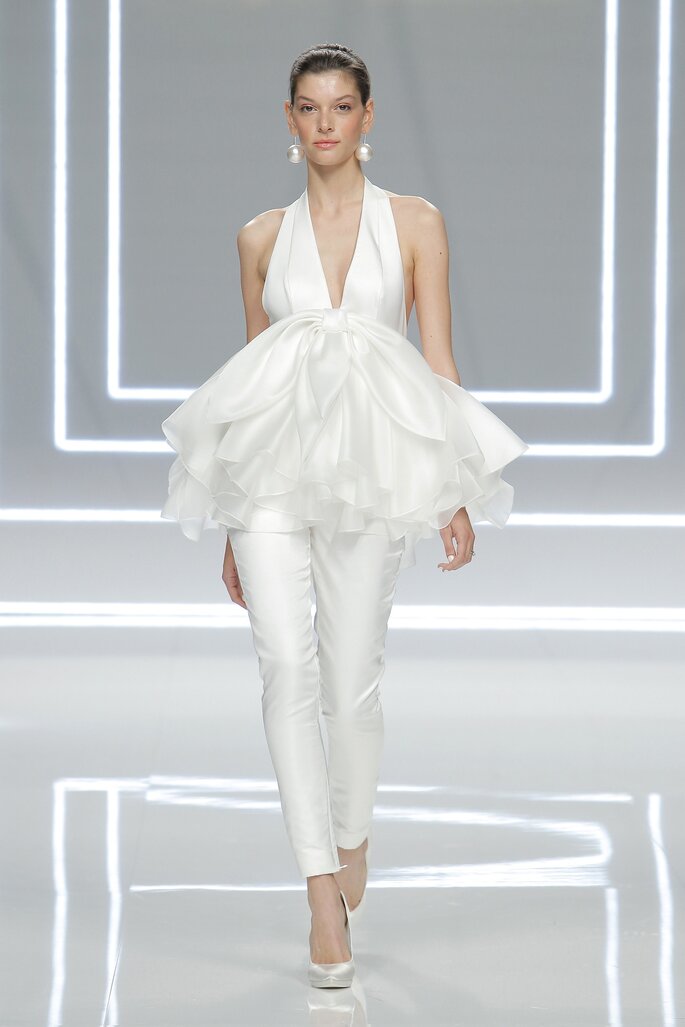 Rosa Clará. Credits: Barcelona Bridal Fashion Week