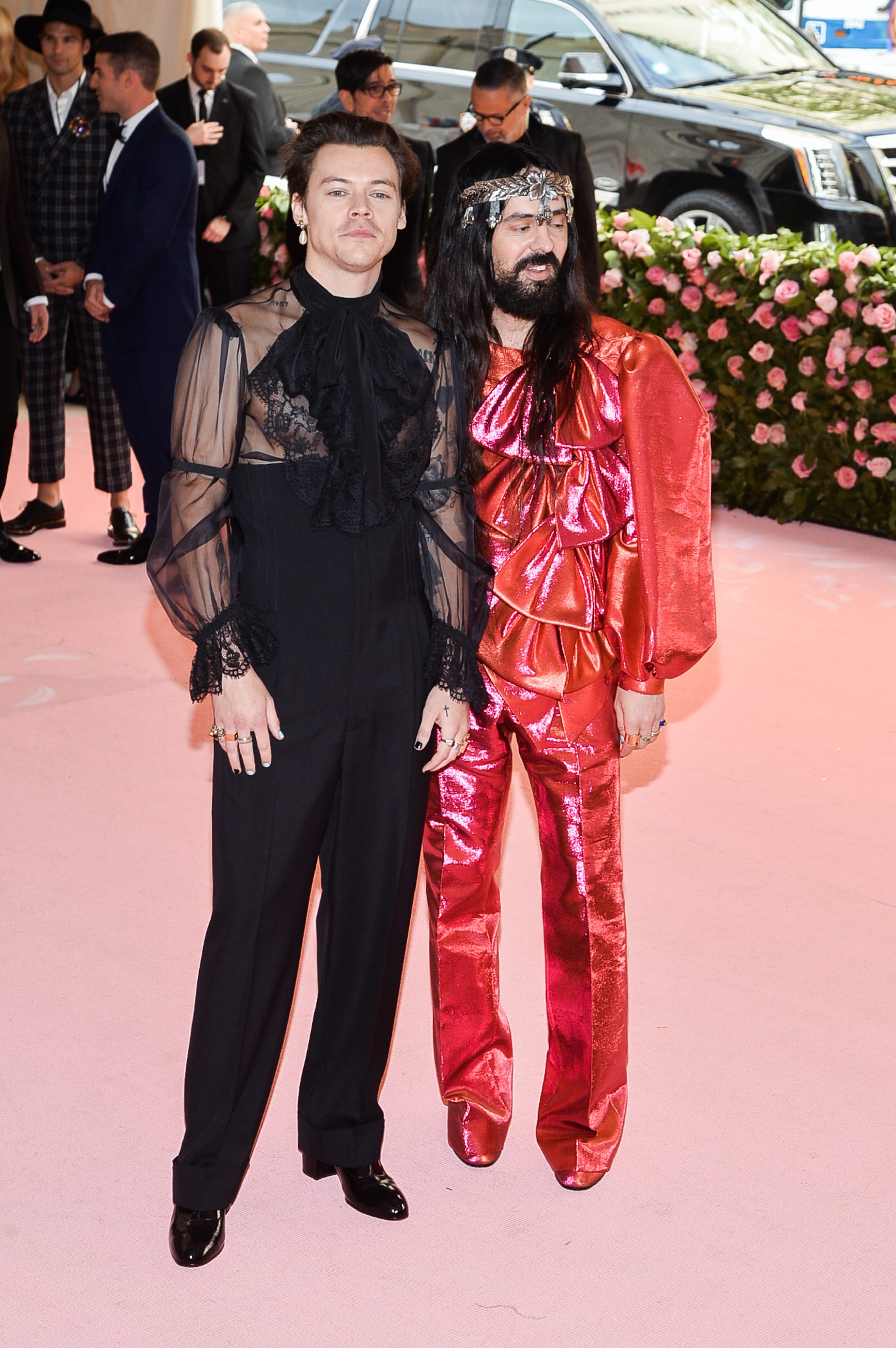 Harry Styles y Alessandro Michele de Gucci. Credits: Cordon Press