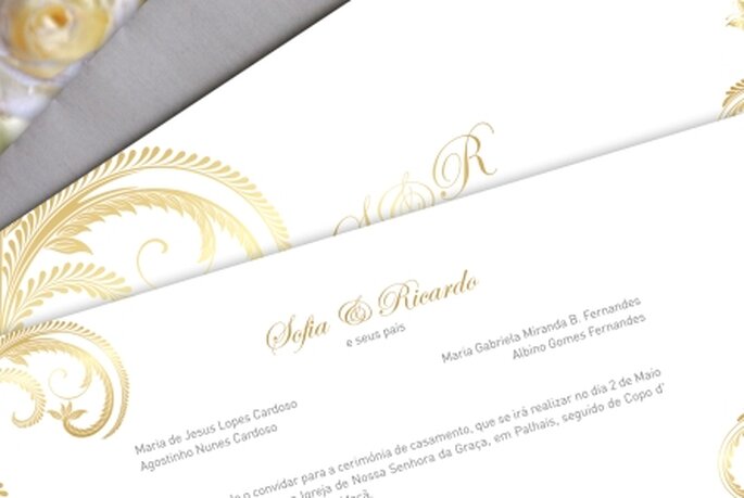 Convites de Casamento Molde Design Weddings