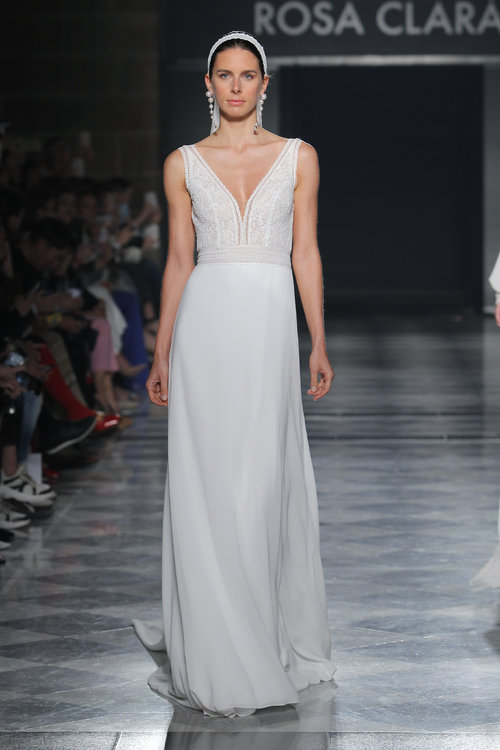 Rosa Clará. Credits: Barcelona Bridal Fashion Week